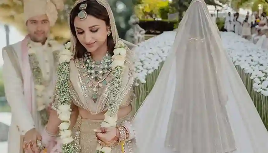 परिणीति और राघव की खूबसूरत शादी: जानिए लहंगे से लेकर आभूषण तक, सब कुछ